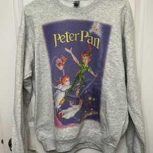 Peter Pan movie poster crewneck
